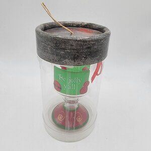 NEW Purdy Holliday Ornament Be Jolly Ya'll Christmas 3.75"‎ tall
